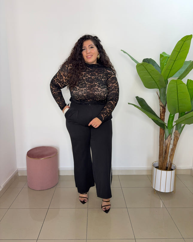 Pantalone Black banda laterale