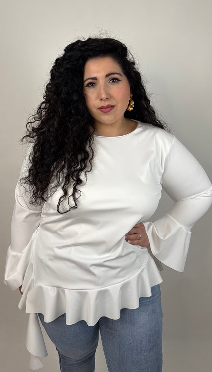 Maglia Rouches Trasversale