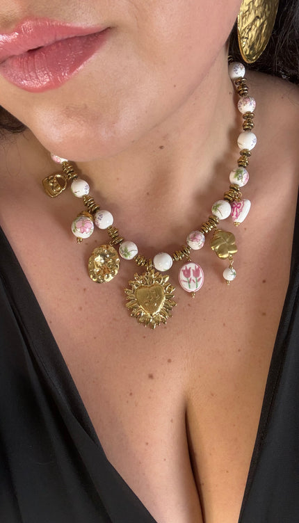Collana Heart Ninfea