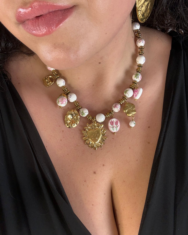 Collana Heart Ninfea