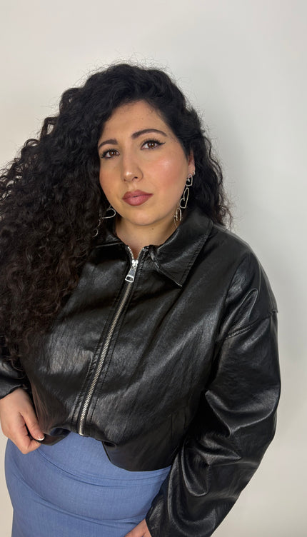 Giubbino in Ecopelle Giselle