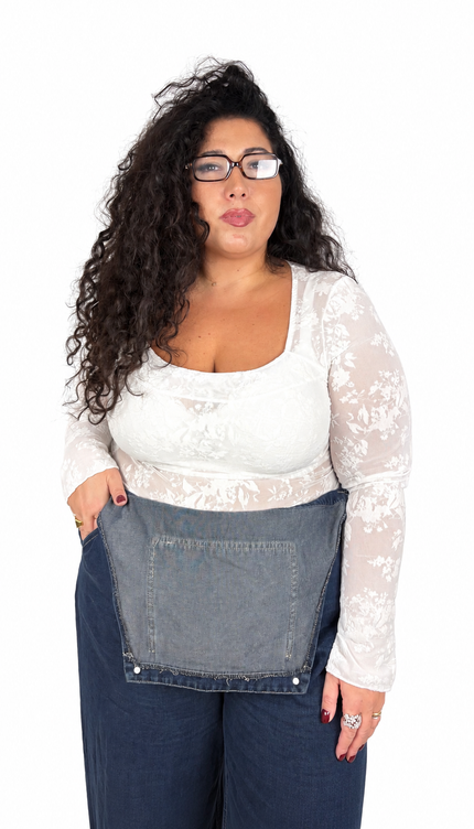 Body Fiori Rilievo
