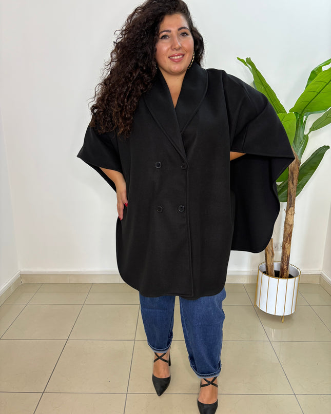 Cappotto/Mantella Belle Black