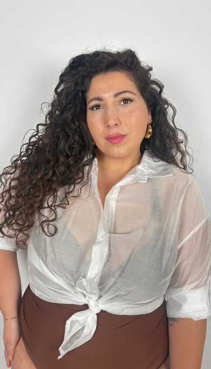 Camicia Simil Organza