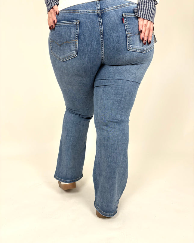 Jeans Zampa lavaggio chiaro