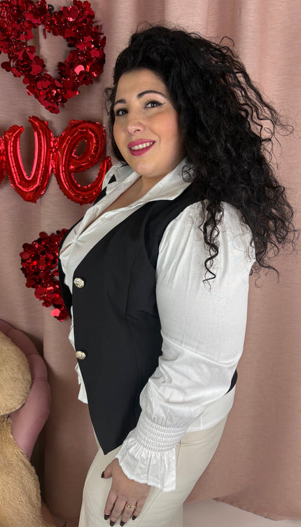 Camicia Icon con gilet incorporato