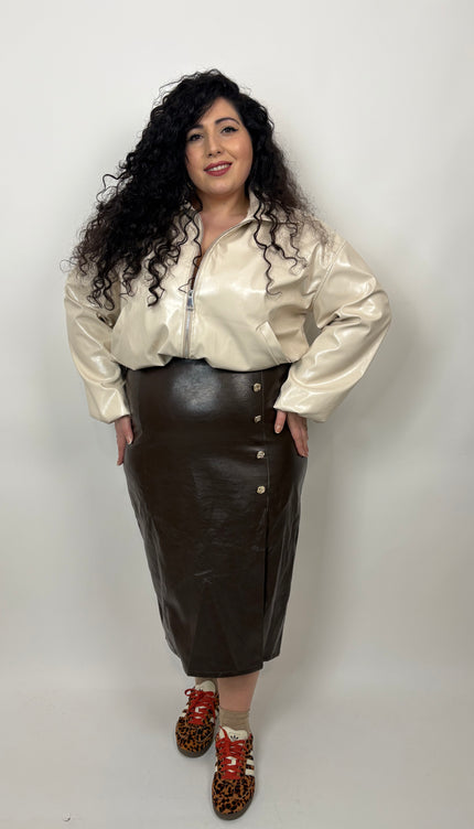 Gonna in Ecopelle Martina