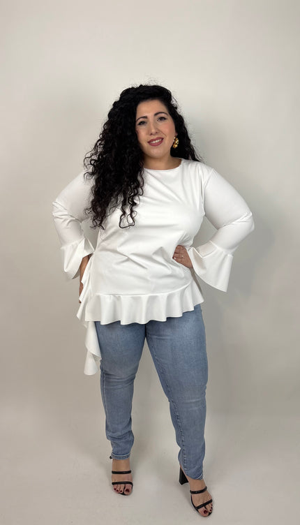 Maglia Rouches Trasversale