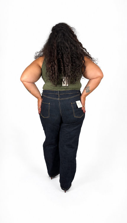 Jeans Risvoltato in vita 193