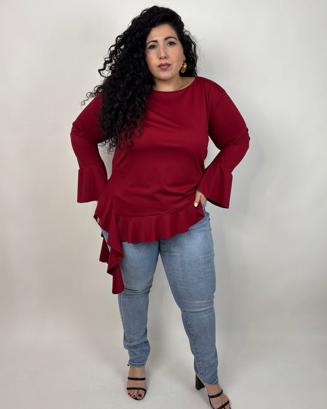 Maglia Rouches Trasversale