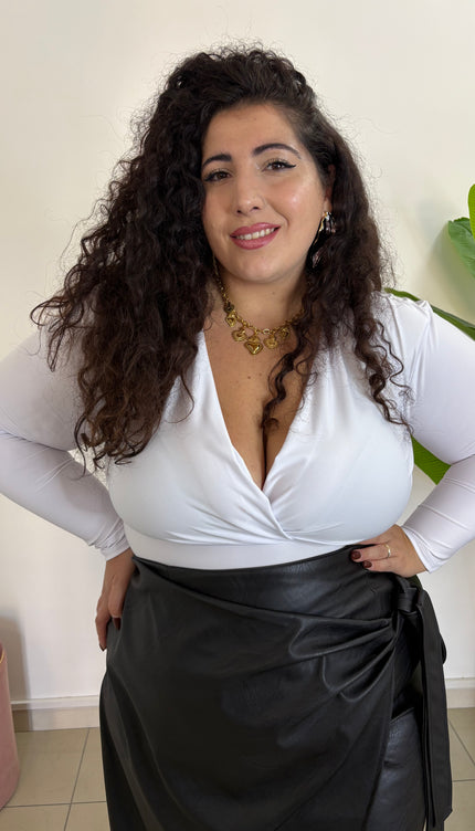 Body con spalline Valentina