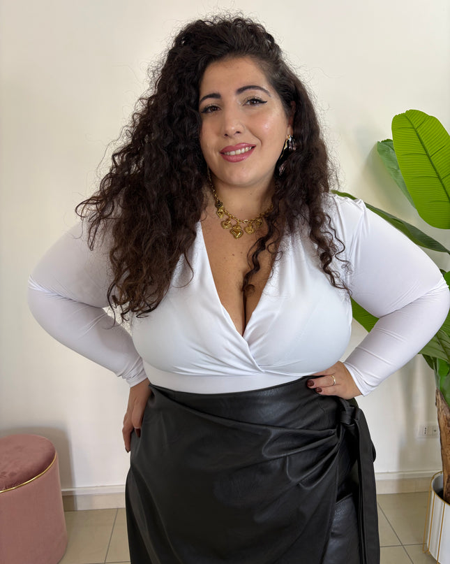 Body con spalline Valentina