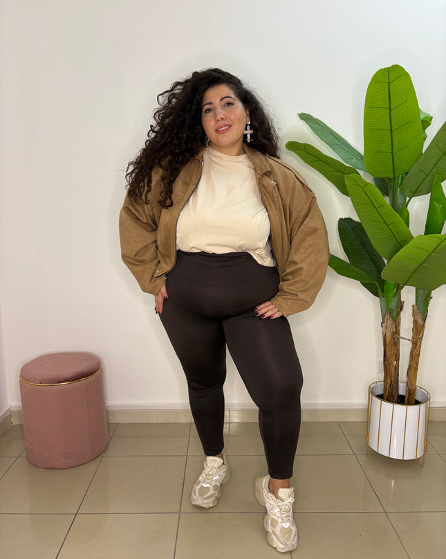 Leggins Modellante Marrone Profondo