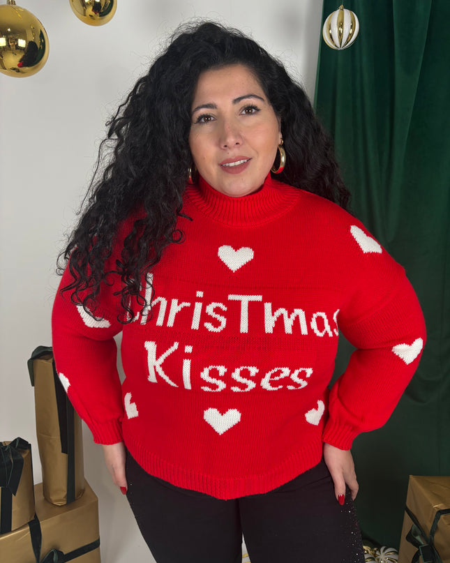 Maglione Christmas Kisses
