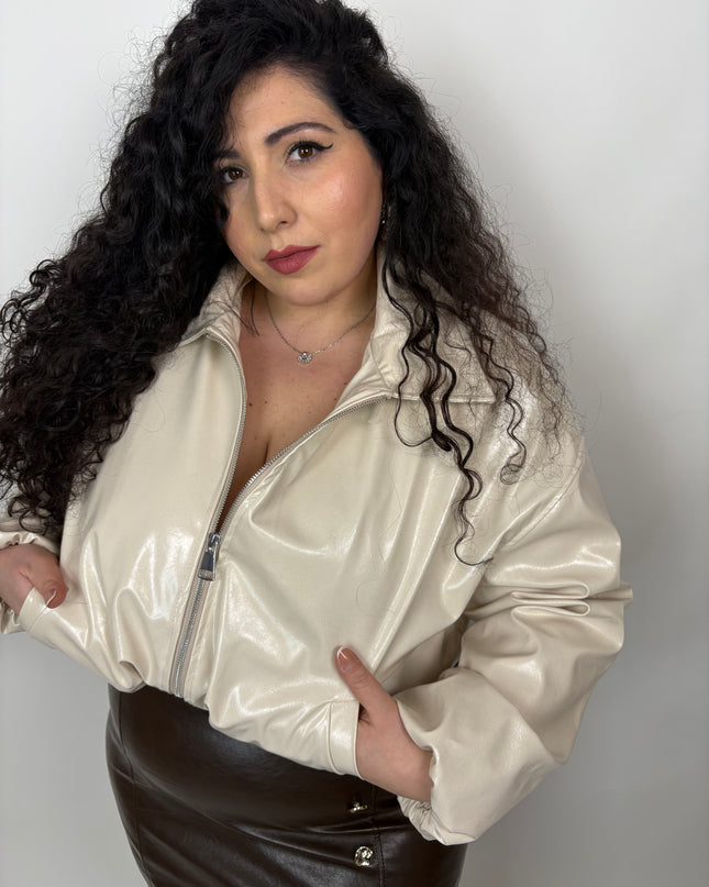 Giubbino in Ecopelle Giselle