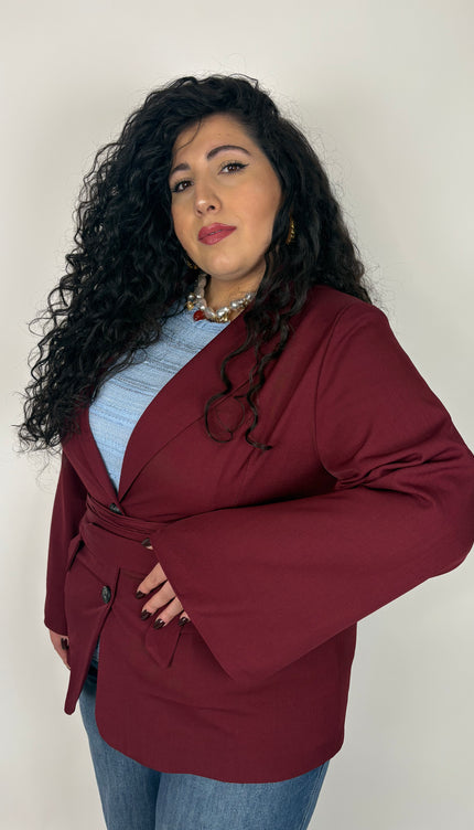 Giacca Kimono con Fusciacca