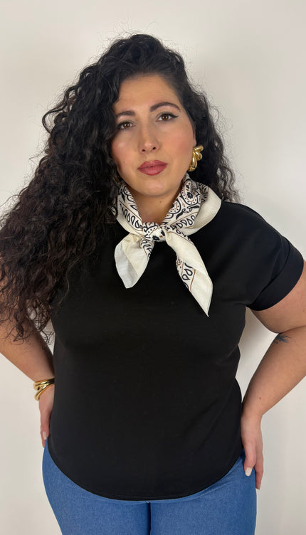 Maglia con Foulard