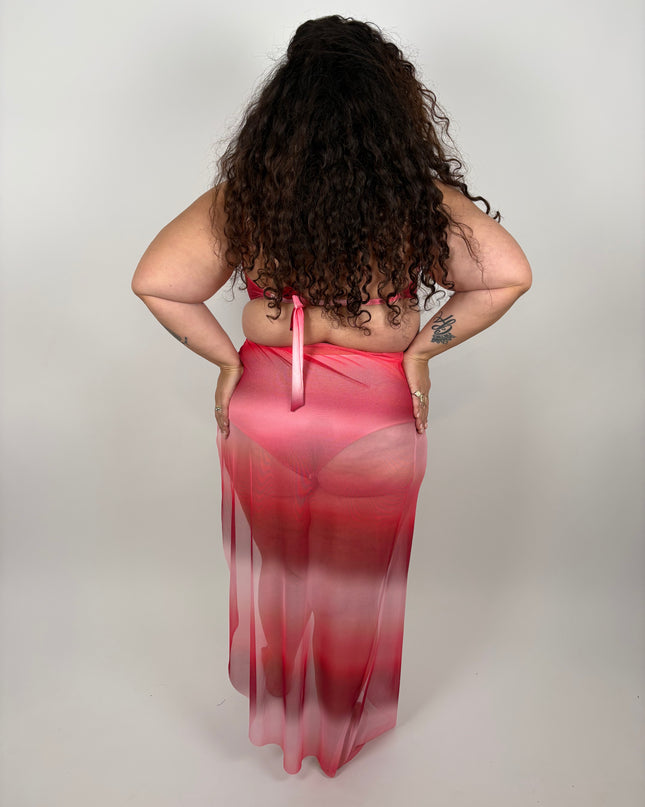 Costume con Copricostume Holiday Fuxia