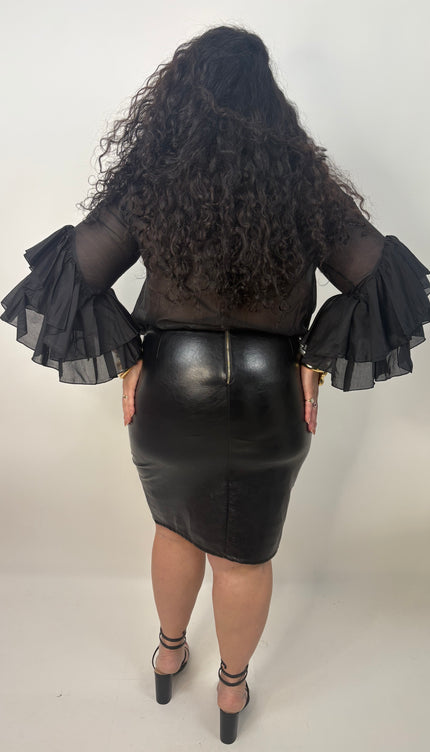 Gonna Ecopelle Sonia