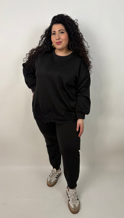 Coordinato Tuta con Merletto