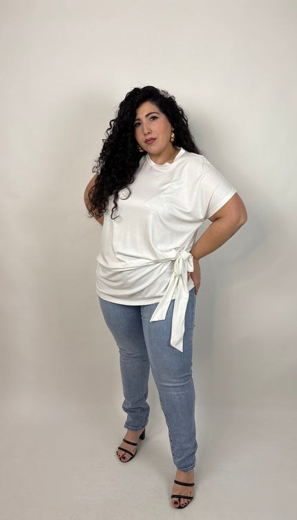 T-Shirt Nodo Laterale