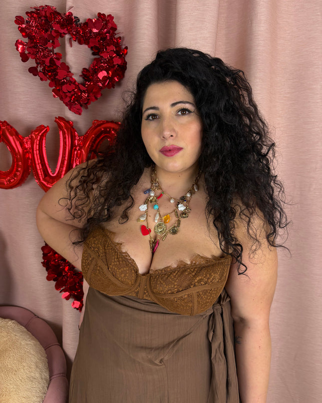 Collana 3 fili con Charms