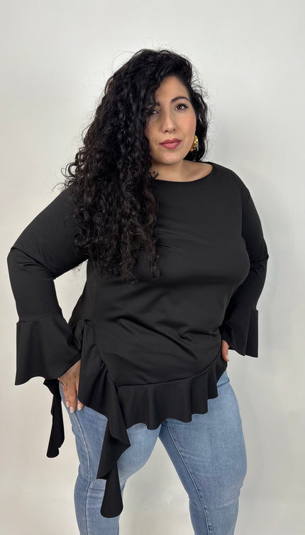 Maglia Rouches Trasversale