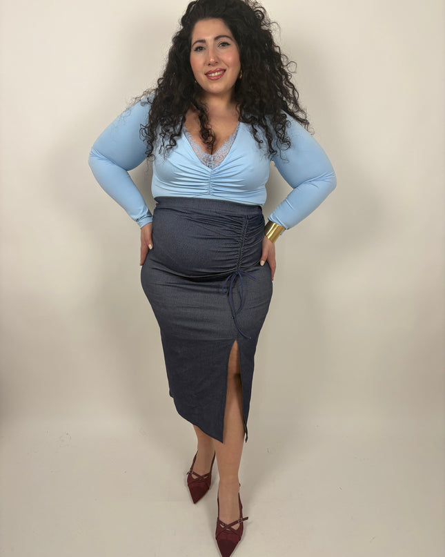 Gonna in Jeans elasticizzata