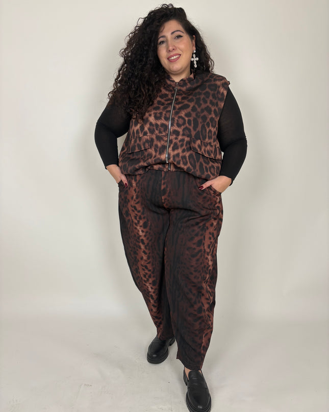 Pantalone Leopardato Ballon