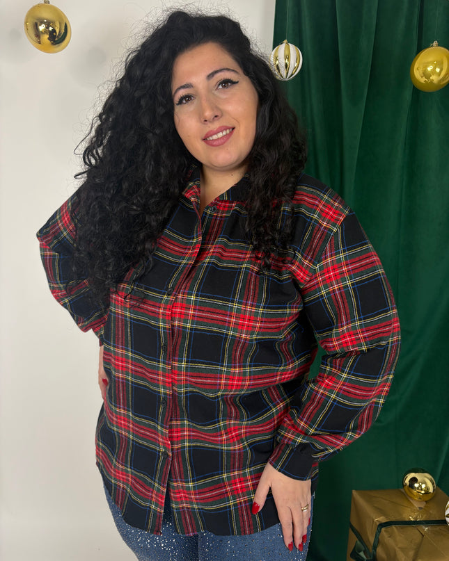 Camicia Tartan Black