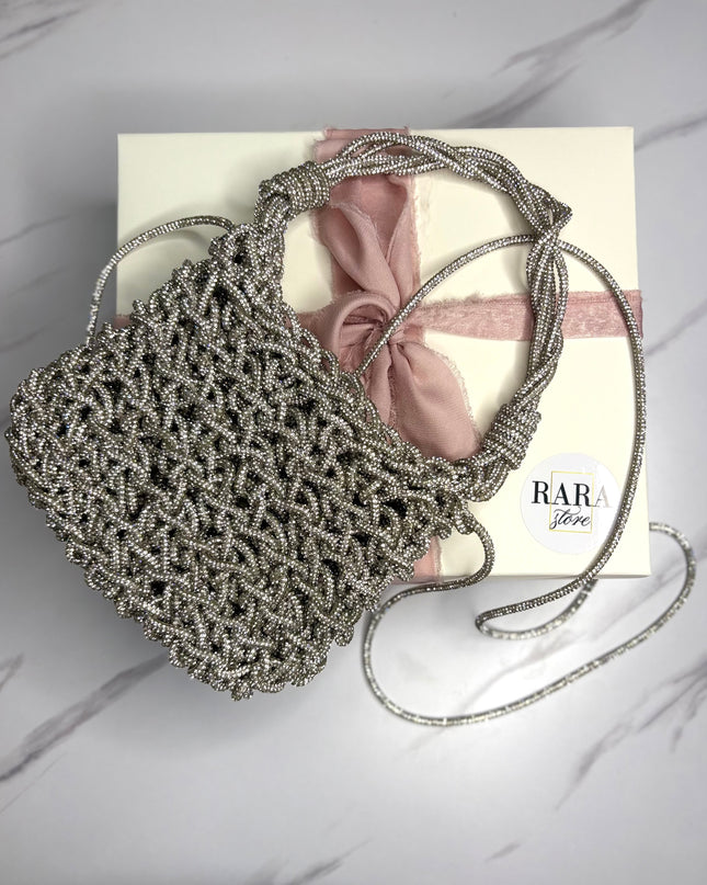 Crystal Bag Silver