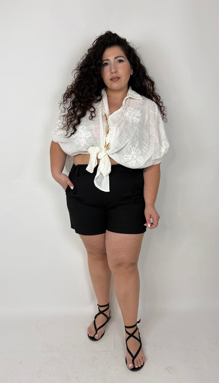 Camicia Fiore in 100% cotone