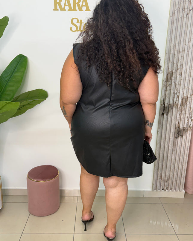 Abito ecopelle Black Panter