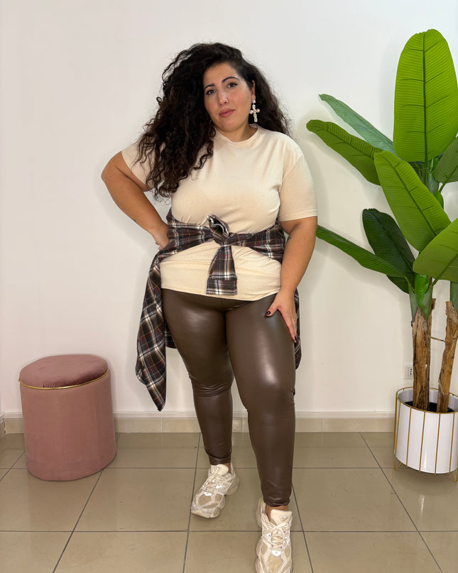 Leggins Ecopelle Curvy