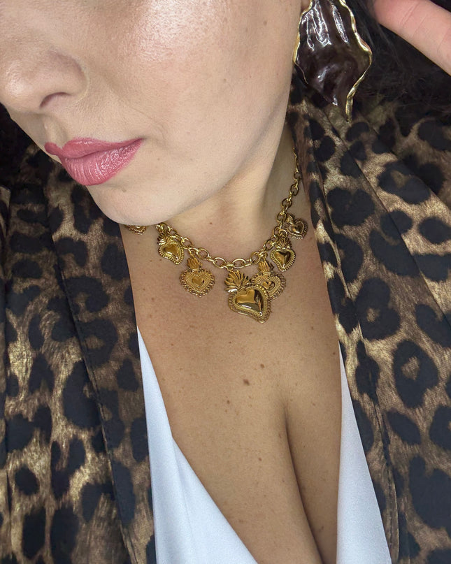 Collana cuore sacro
