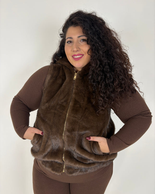 Pelliccia smanicata Luna