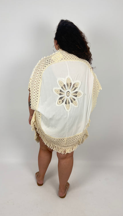 Kimono Macrame’ e Cotone