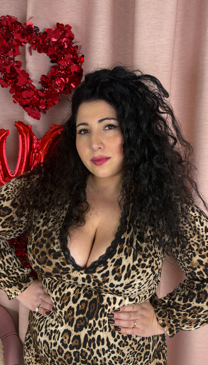 Abito Madame Leopardato