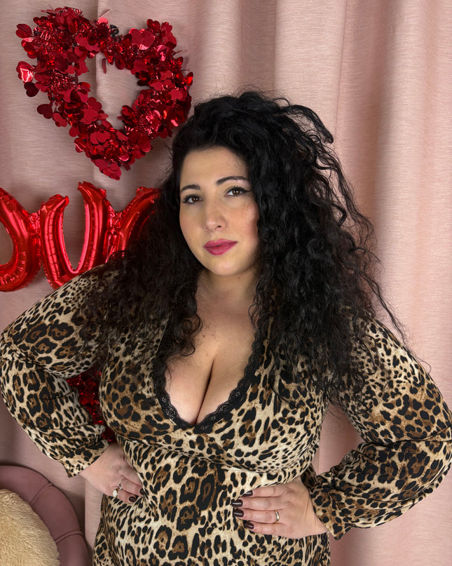 Abito Madame Leopardato