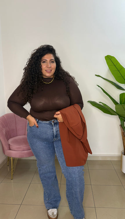 Body semitrasparente Brown