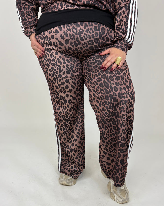 Pantatuta Leopardato Striscia White