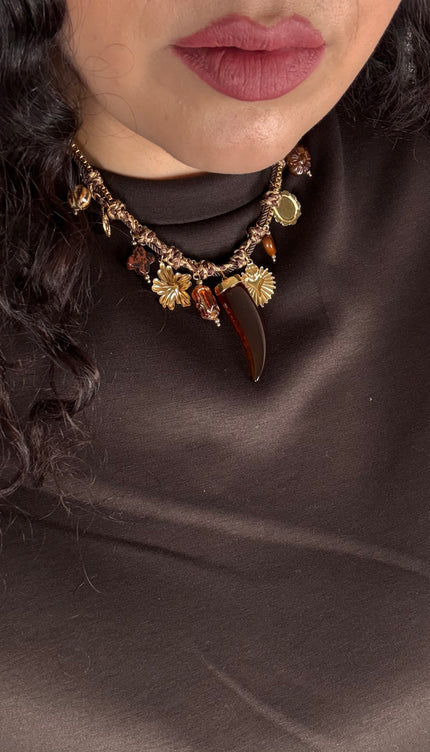 Collana Miele con Charms