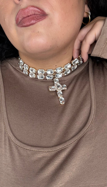 Collana CroceSwaroski