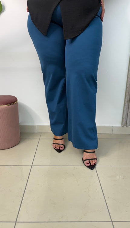 Pantalone Lisa petrolio