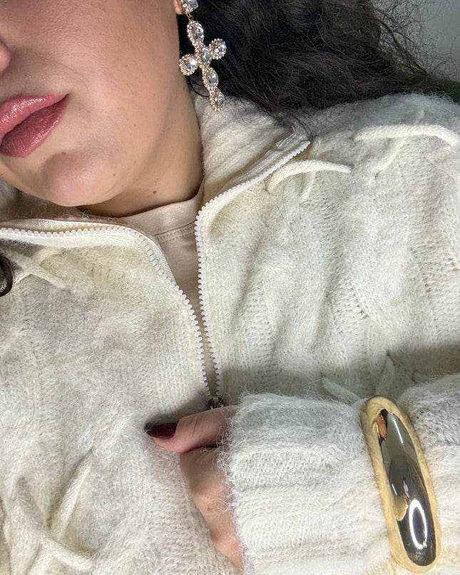 Orecchini Croce Gold