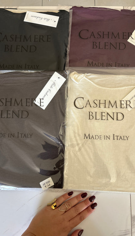 Maglia in misto Cashmere