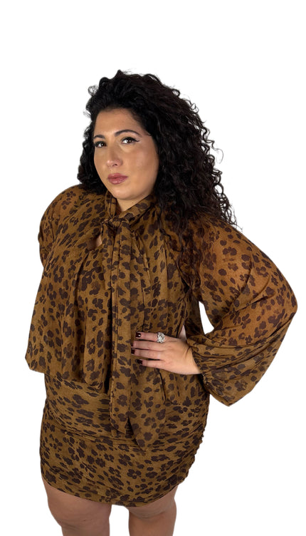 Abito Vinny Leopard