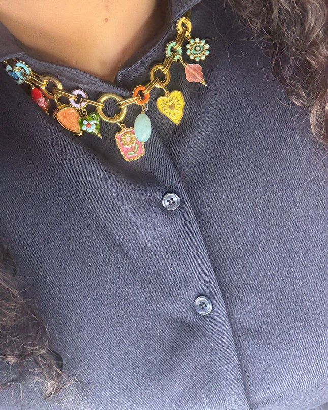 Collana Jily con charms