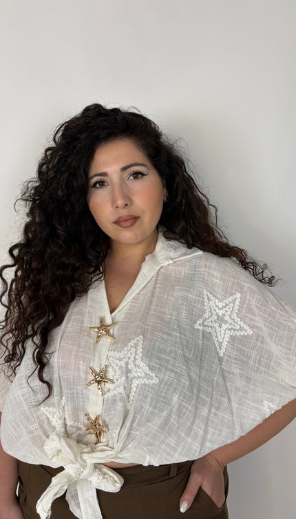 Camicia Stella 100% cotone