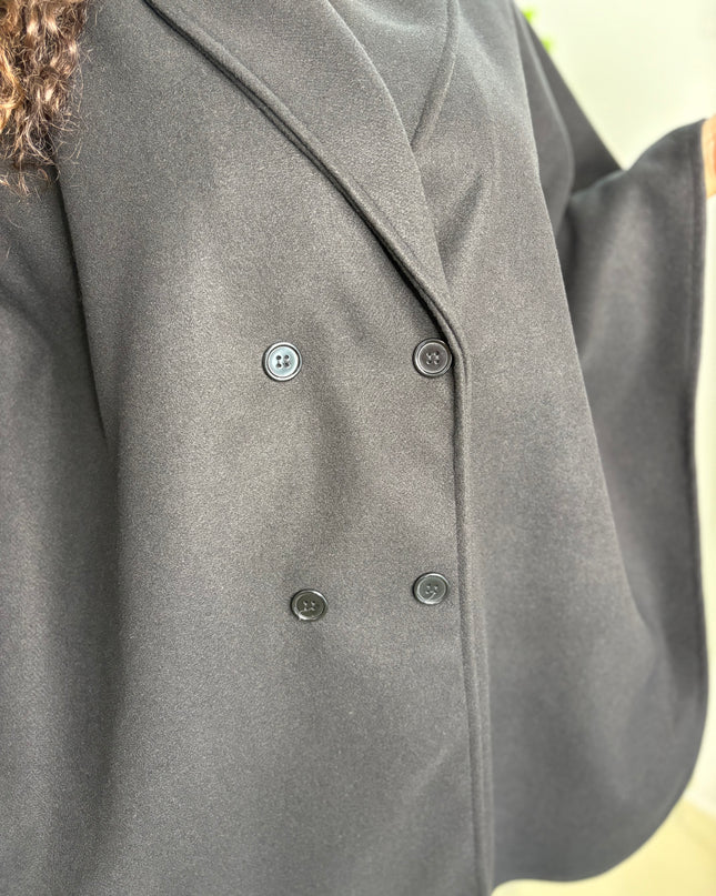 Cappotto/Mantella Belle Black